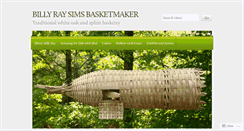 Desktop Screenshot of billyraysimsbaskets.com